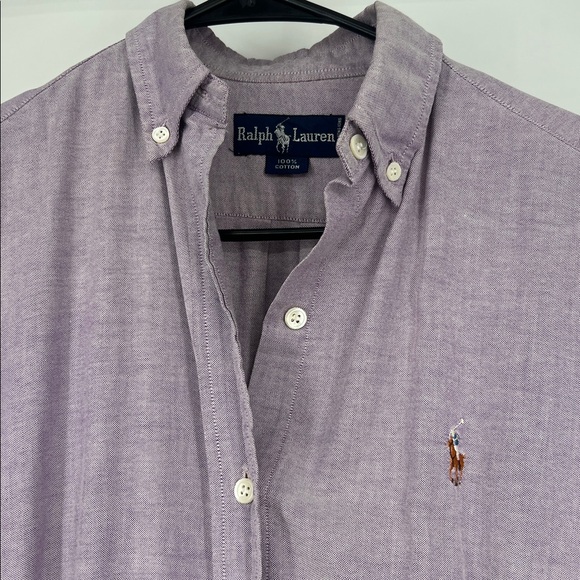 Purple Ralph Lauren women’s cotton purple Dress with pockets - Picture 6 of 11